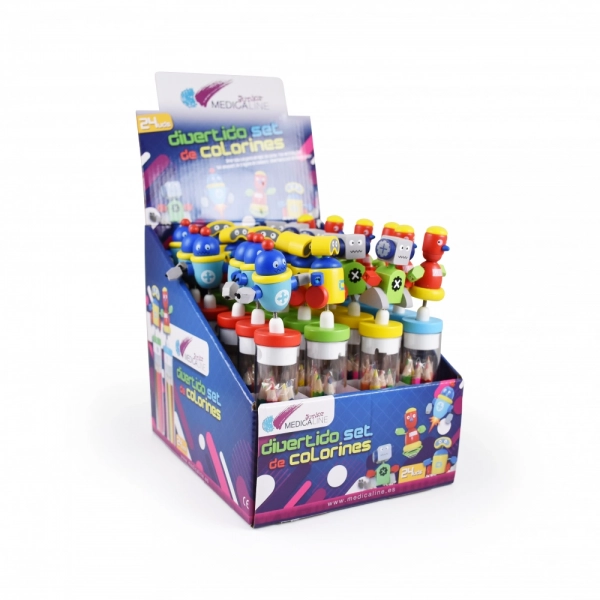 SET COLORINES MEDICALINE JUNIOR 24u.