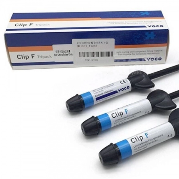 CLIP F TRIPACK JGAS. 3x4gr. VOCO