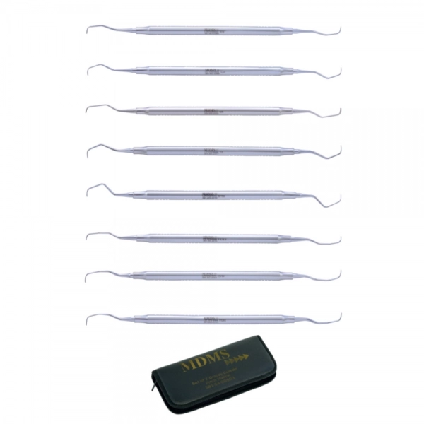 ESTUCHE CURETAS METAL GRACEY 7 PIEZAS. ARNAU