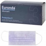 MASCARILLAS RECTANGULARES 4 CAPAS AZUL 50u.